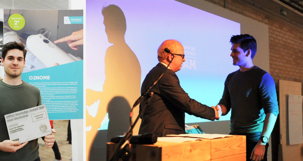 Cedric gewinnt Silber beim OVAM EcoDesign Award für Studenten 2017 Cedric gewinnt Silber beim OVAM EcoDesign Award für Studenten 2017